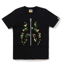 BAPE ABC Camo Shark Tee 'Black/Green'