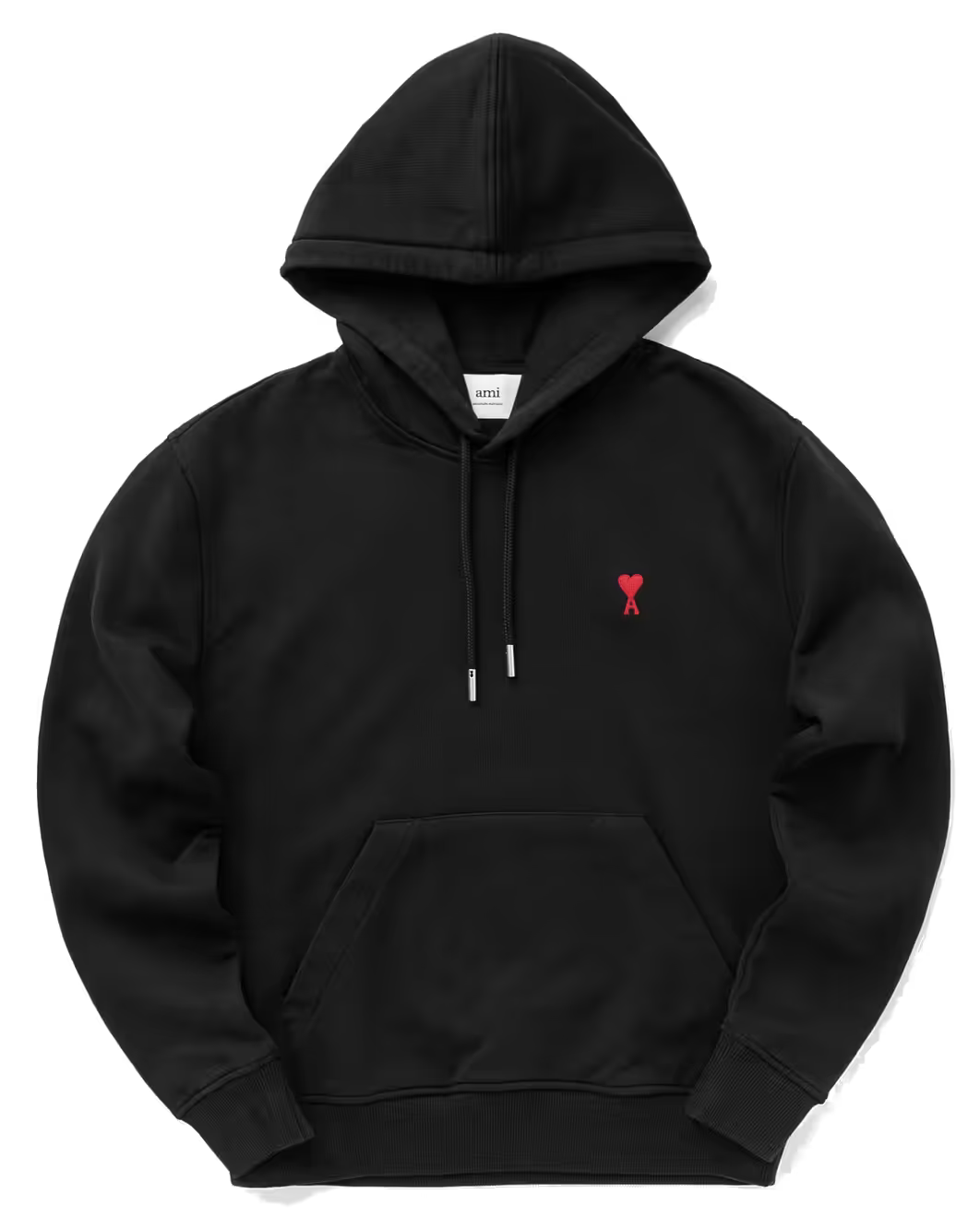 Ami Paris Classic Logo Hoodie Black