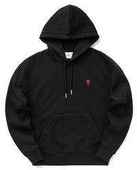 Ami Paris Classic Logo Hoodie Black