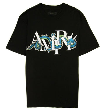 Amiri CNY Dragon Tee Black