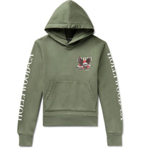 Amiri Eagle Hollywood Hoodie Khaki