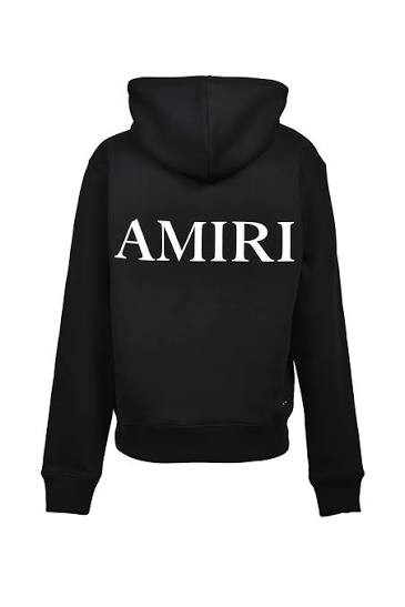 Amiri MA Core Logo Hoodie Black