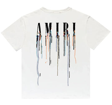Amiri Paint Drip Core Logo T-Shirt