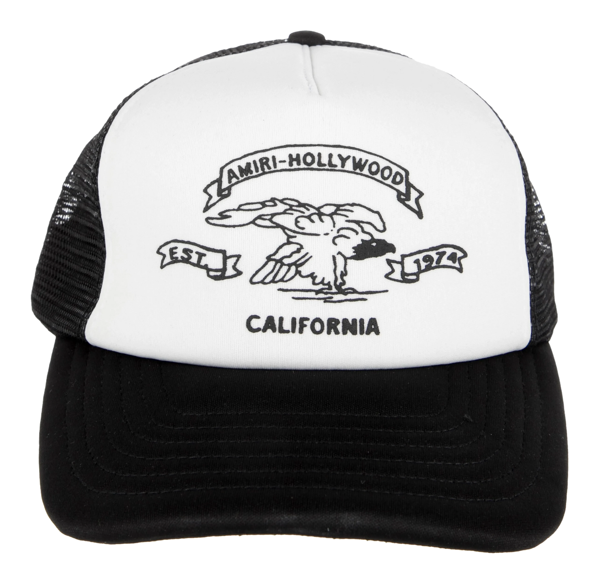 Amiri Graphic Eagle Hollywood Trucker Hat