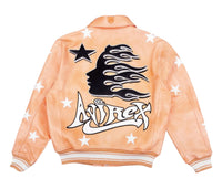 Hellstar x Avirex All Star Jacket Orange