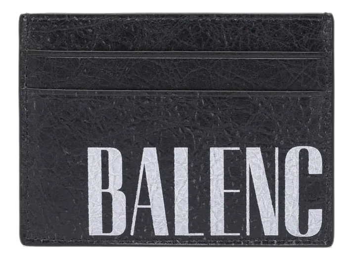 Balenciaga Editor Card Holder Black