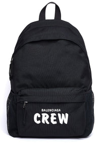 Balenciaga Crew Backpack Plecak Black