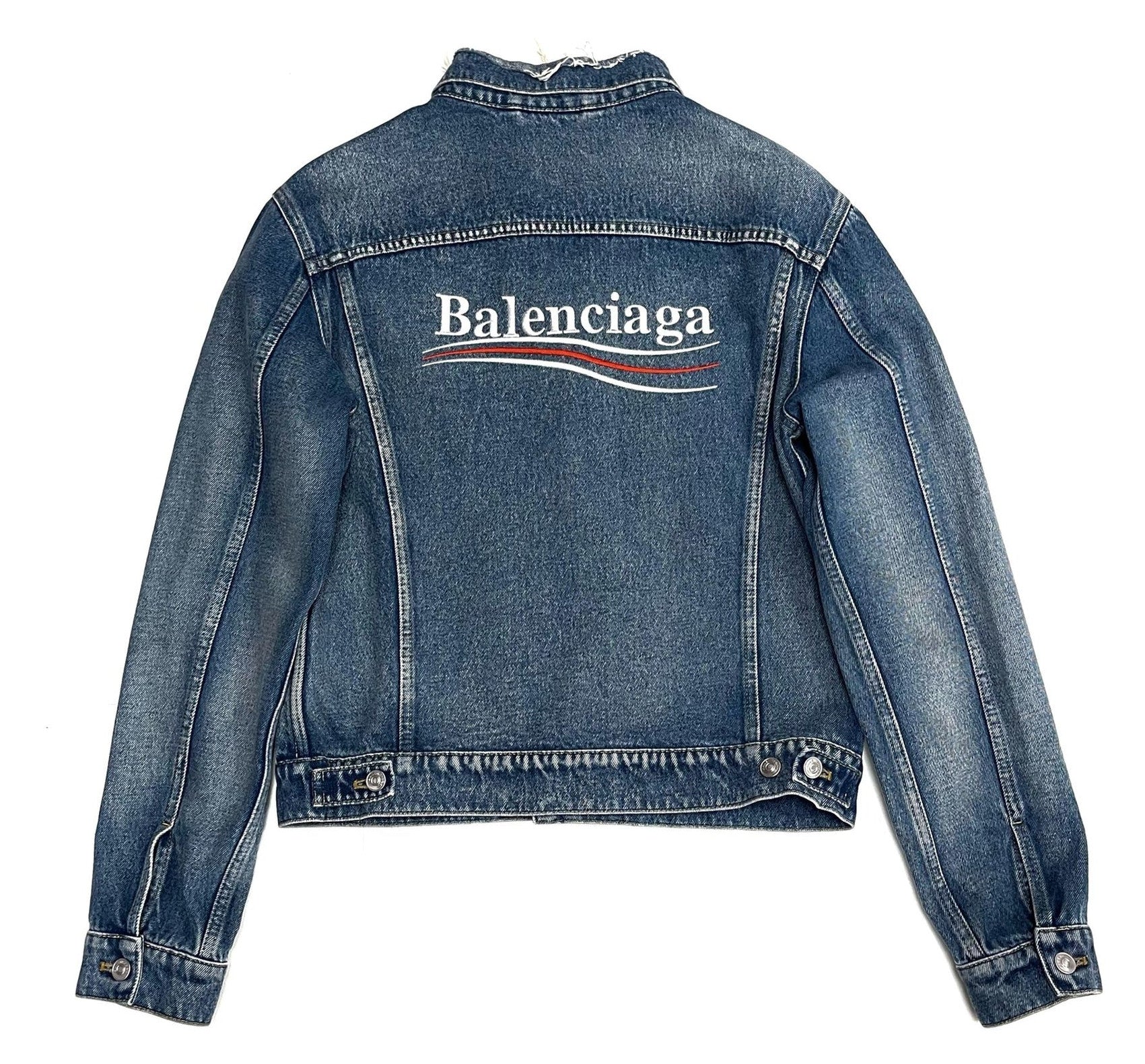 Balenciaga Denim Trucker Jacket