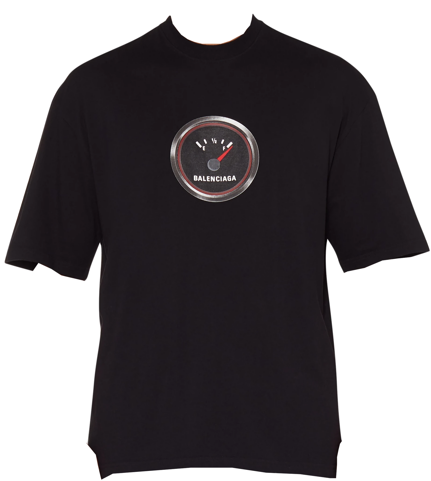Balenciaga Fuel Tank Tee Black