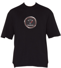 Balenciaga Fuel Tank Tee Black