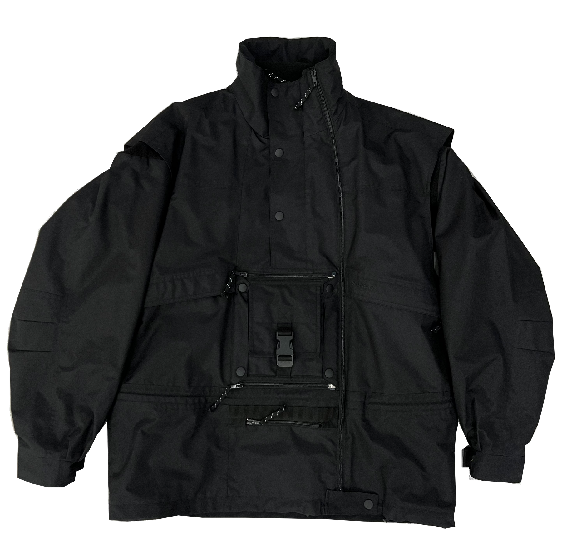 Balenciaga Polar Vest Jacket AW18 Black