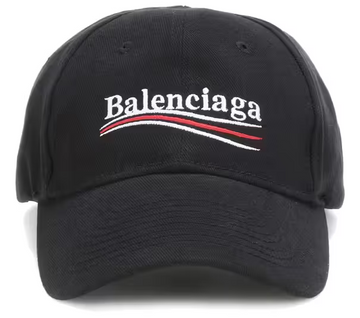 Balenciaga Political Campaign Logo Black