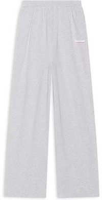 Balenciaga Political Campaign Embroidered Logo Pants Grey