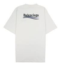 Balenciaga Political Campaign Logo Tee White