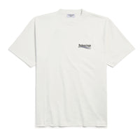 Balenciaga Political Campaign Logo Tee White