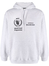 Balenciaga World Food Programme Hoodie Grey