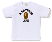 BAPE College Tee White