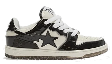 A Bathing Ape Sk8 Sta Bold Black