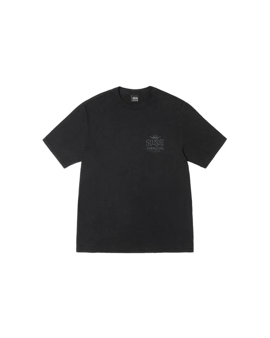 Stussy Beach House Pigment Dyed Tee Black