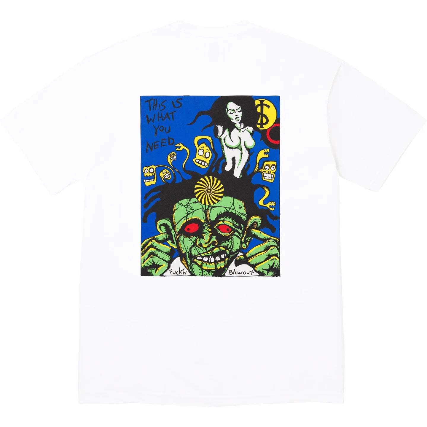 Supreme Fucking Blowout Tee White