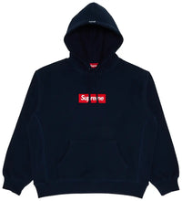 Supreme Box Logo Hooded Sweatshirt (FW24) Navy