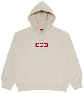 Supreme Box Logo Hooded Sweatshirt (FW24) Stone