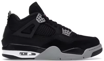 Jordan 4 Black Canvas