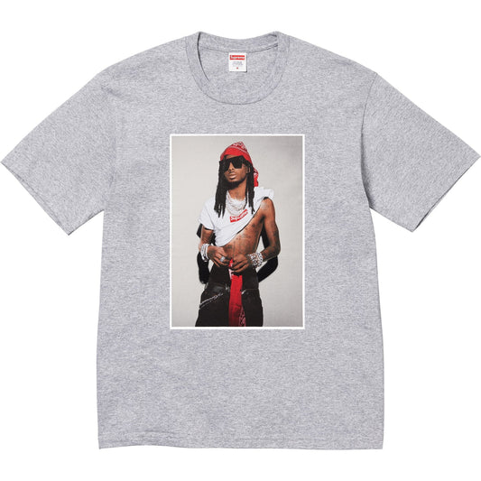 Supreme Playboi Carti Photo Tee Heather Grey