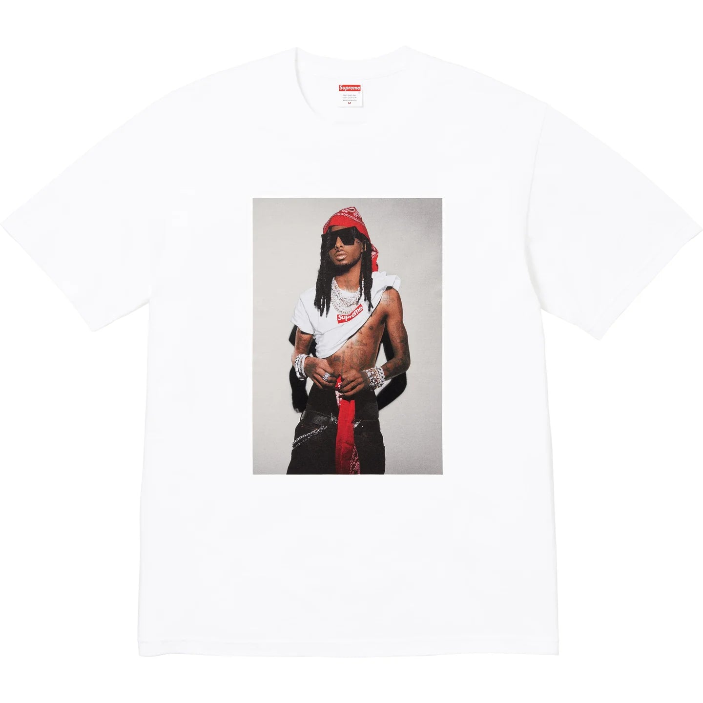 Supreme Playboi Carti Photo T-Shirt White