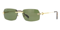 Cartier Gold Frame Green Lenses CT0271S 002 Sunglasses