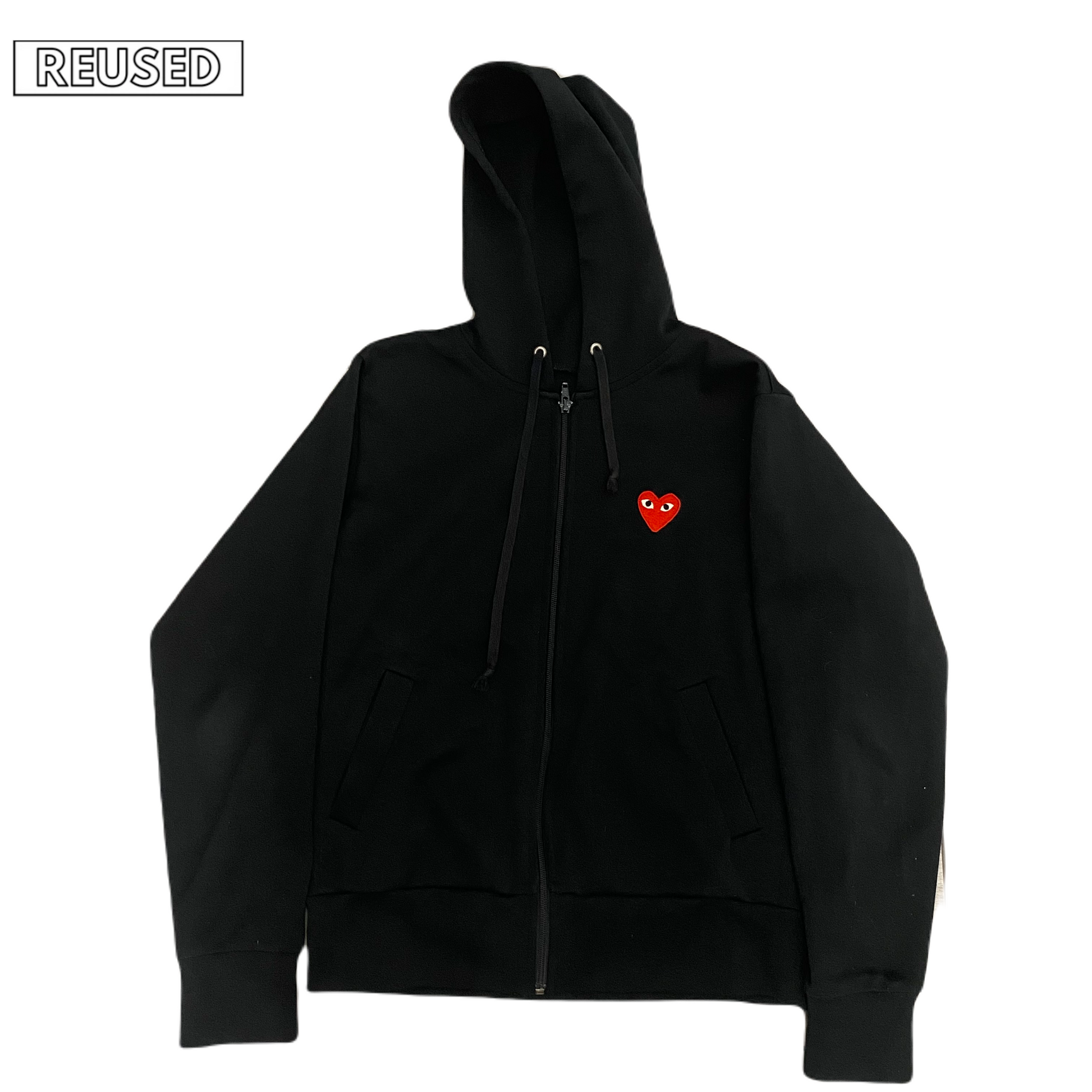 Comme des garcons zip hoodie creepypasta outlet
