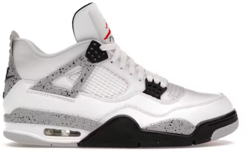 Jordan 4 White Cement