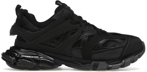 Balenciaga Track Clear Sole Black