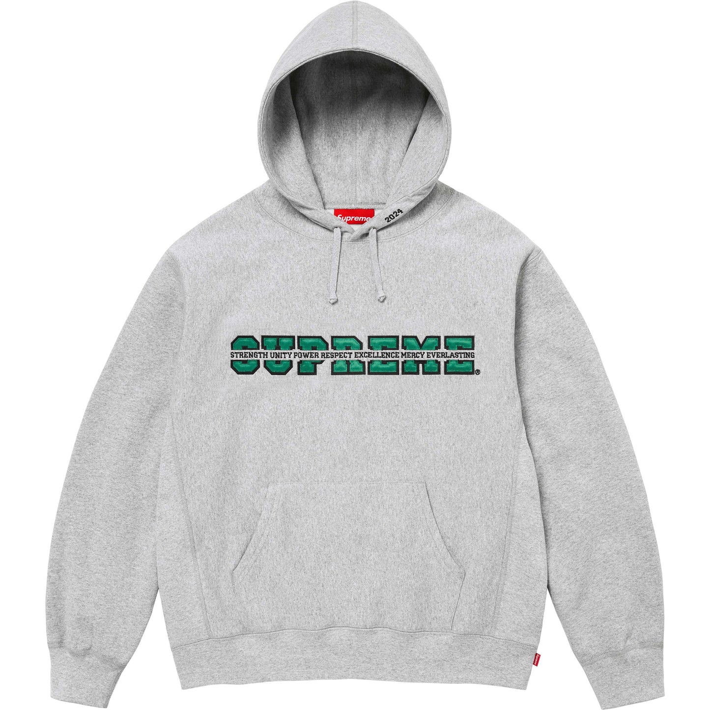 Supreme Collegiate Acronym Hooded Sweatshirt