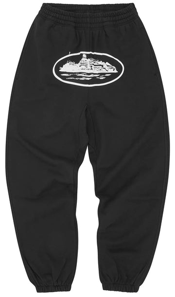 Corteiz Alcatraz Sweatpant Black