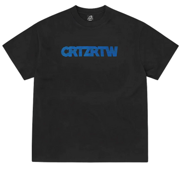 Corteiz CRTZRTW Logo Tee Black