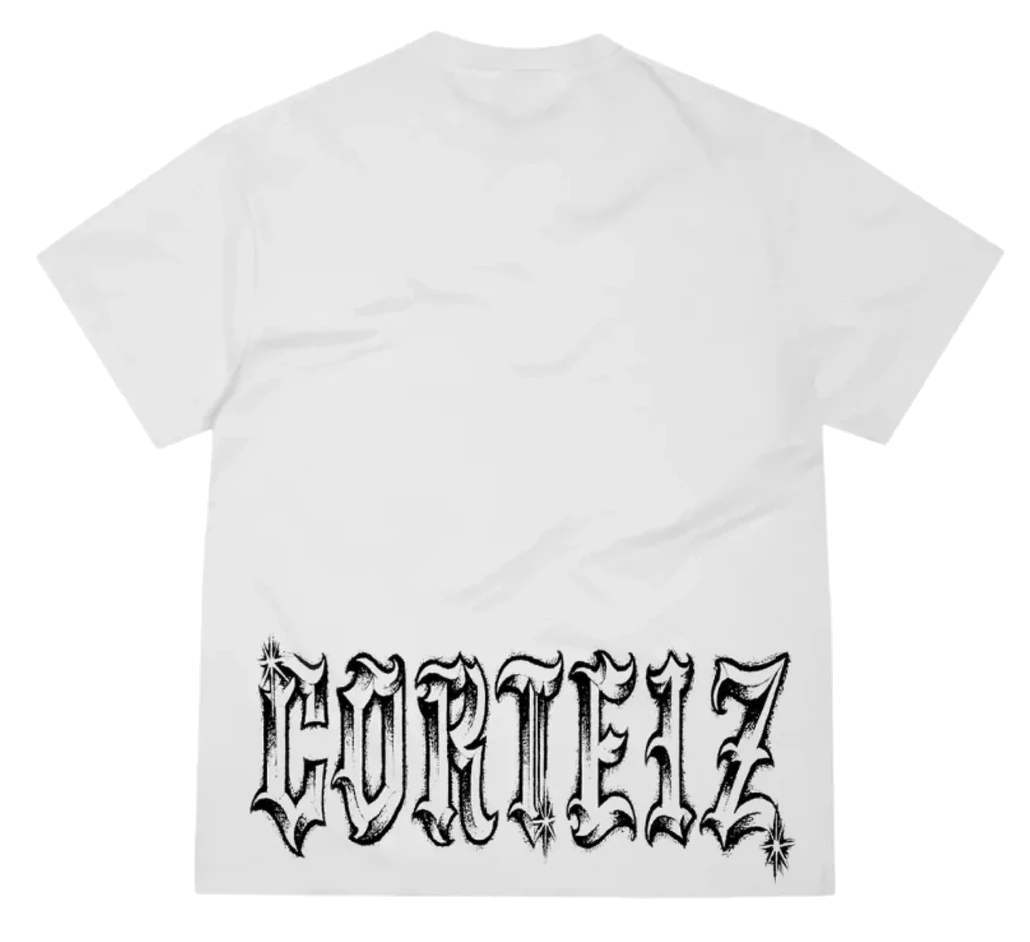Corteiz Gothic Tee White
