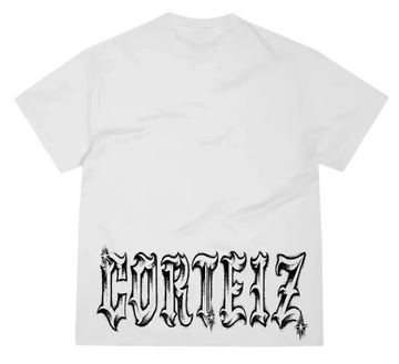 Corteiz Gothic Tee White
