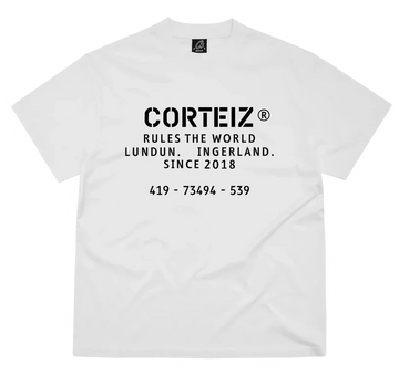 Corteiz OG Stencil Tee White