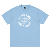 Corteiz Regne Sur Le Monde Tee Baby Blue