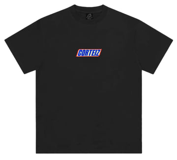 Corteiz Snickers Logo Tee Black