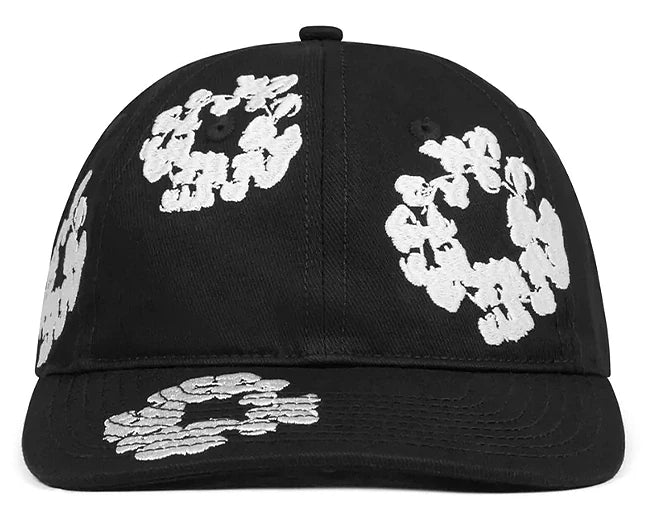 Denim Tears The Cotton Wreath Cap Czapka Black