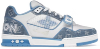 Louis Vuitton Trainer baby blue denim
