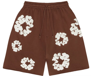 Denim Tears The Cotton Wreath Shorts Brown
