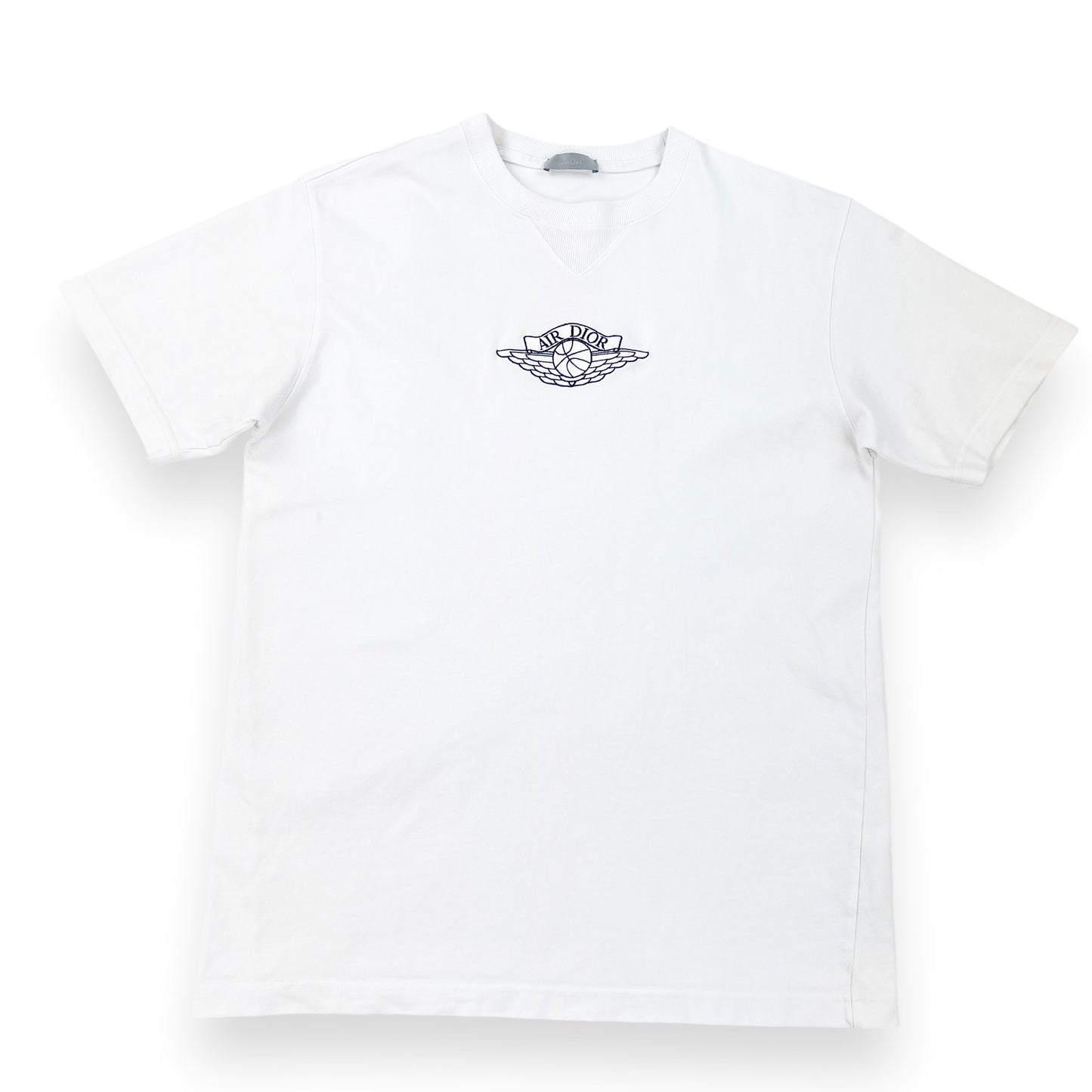 Dior x Jordan Air Dior Wings Tee White