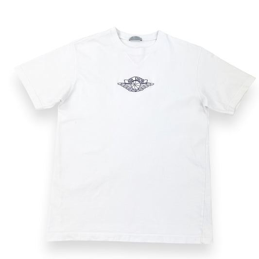 Dior x Jordan Air Dior Wings Tee White