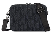 Dior Oblique Jacquard Shoulder Bag Black