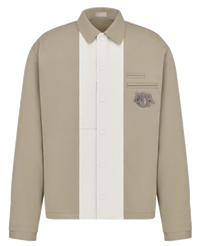 Dior Two Tone Coach Jacket Natural