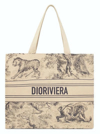 Dior Wild Riviera Tote Bag Linen