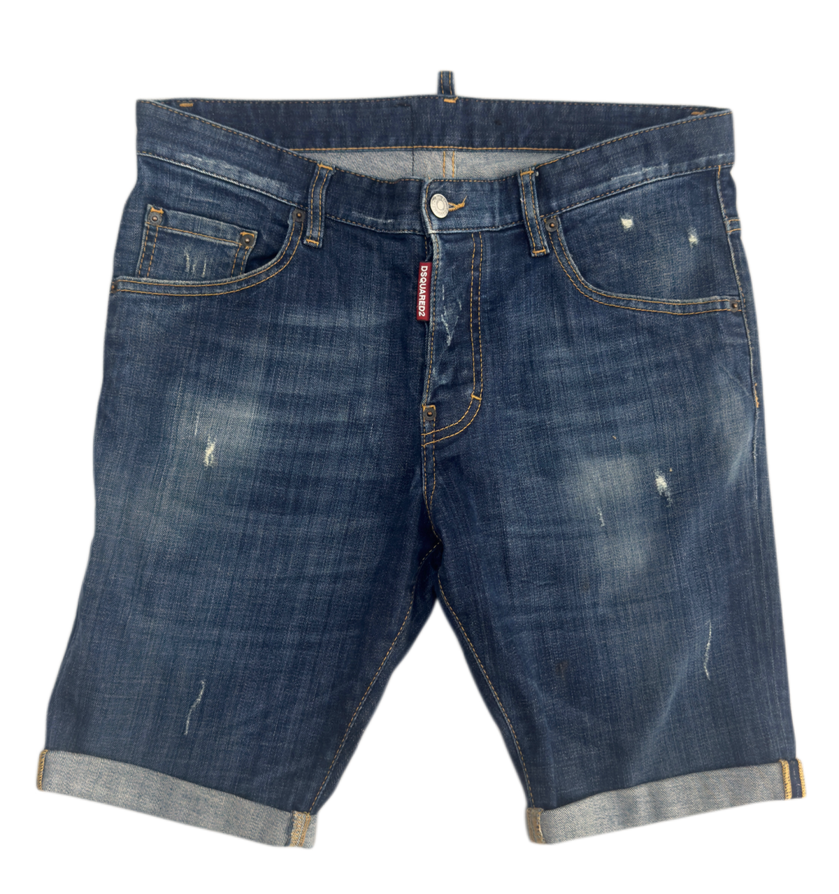 Dsquared2 Skater Jean Shorts Denim